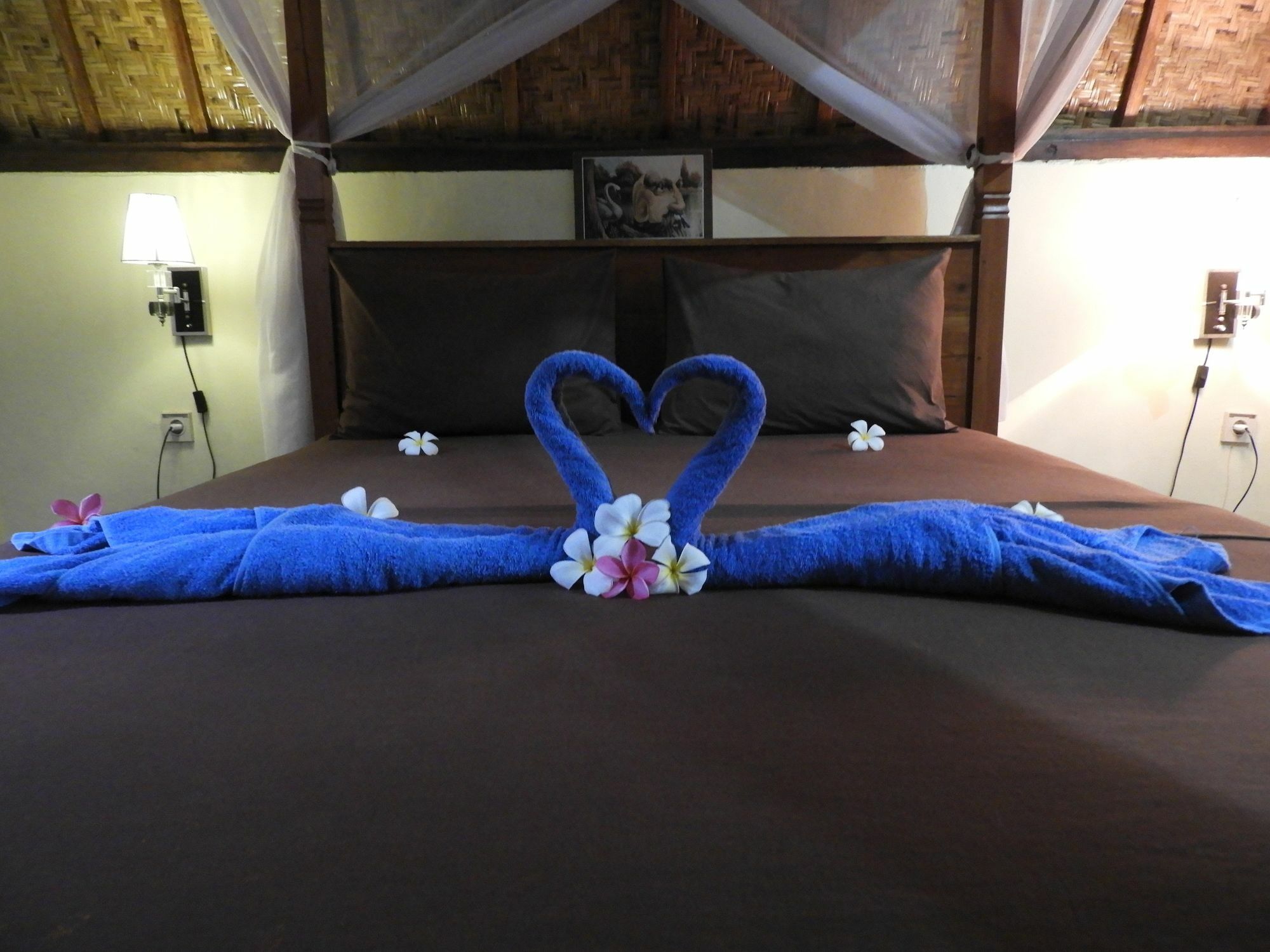 Toro Toro Bungalow Gili Air Buitenkant foto